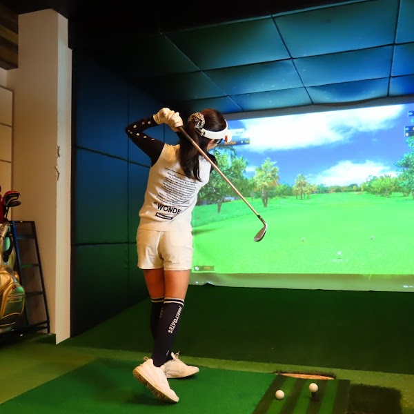 the Golf private simulation