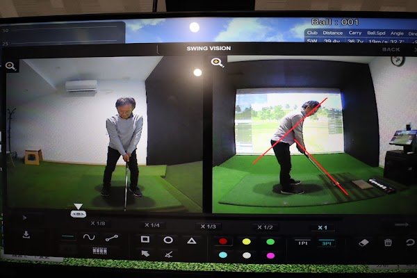 シミュレーションゴルフ 茶っぱや 3